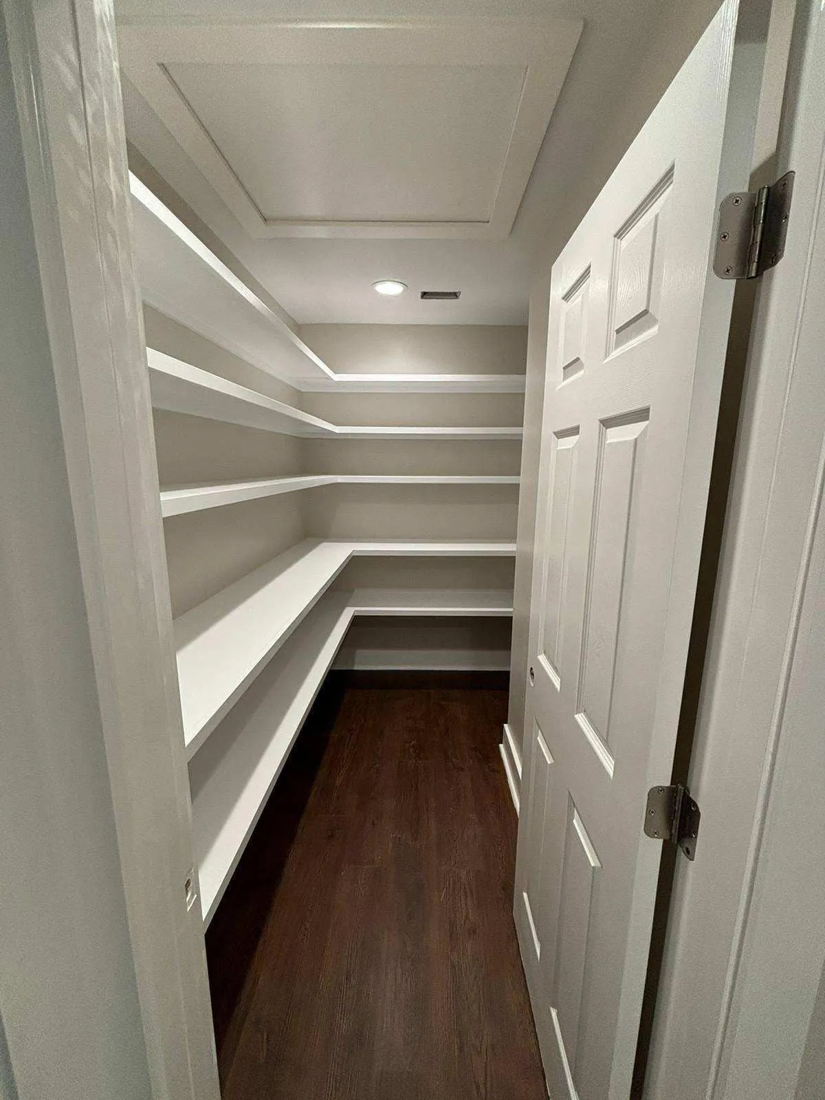 A laundry room rebuilt for storage, now the homeowners’ favorite room