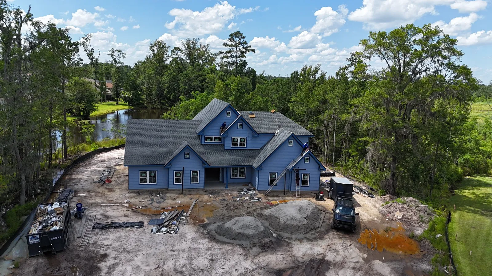 The same home from above